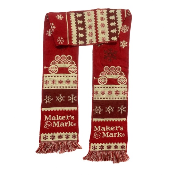 Makers Mark Holiday Scarf - Picture 2 of 5